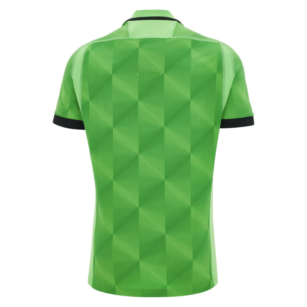 2026-2027 Wales WRU Training Rugby Shirt (Neon Green) (Your Name)