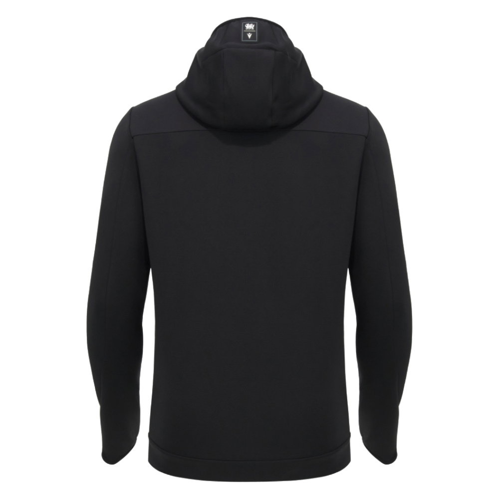 2026-2027 Wales WRU Athleisure Travel Full Zip Sweatshirt (Black)