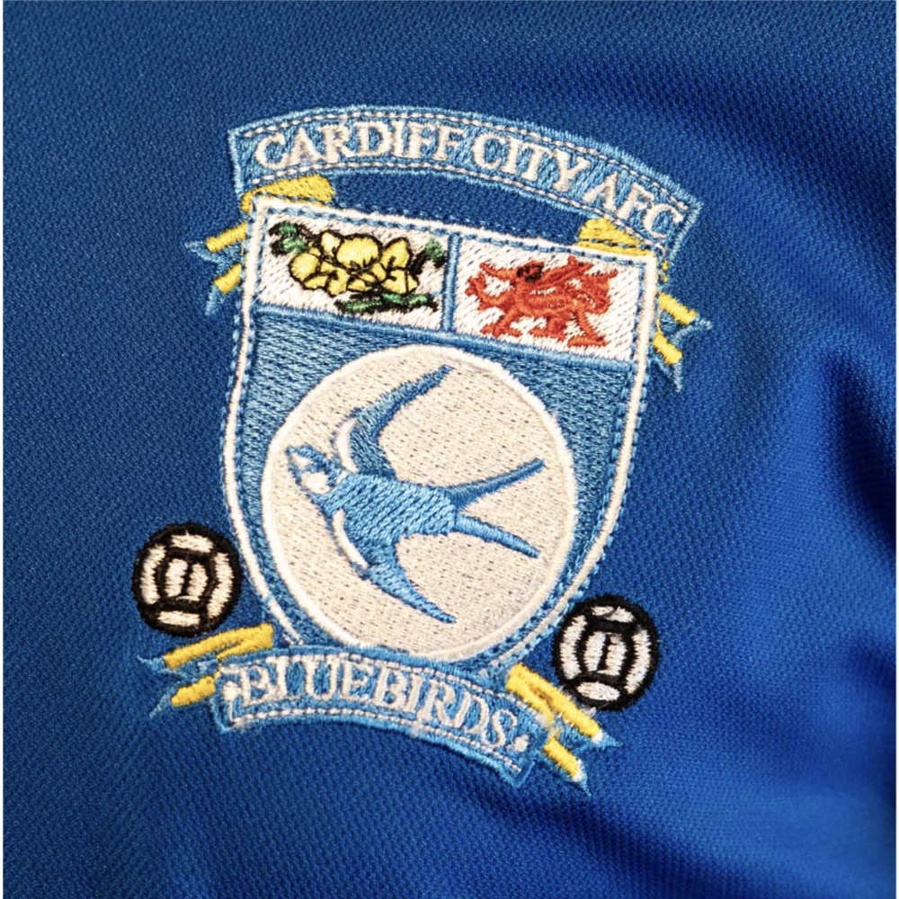 2002-2003 Cardiff City Retro Home Shirt