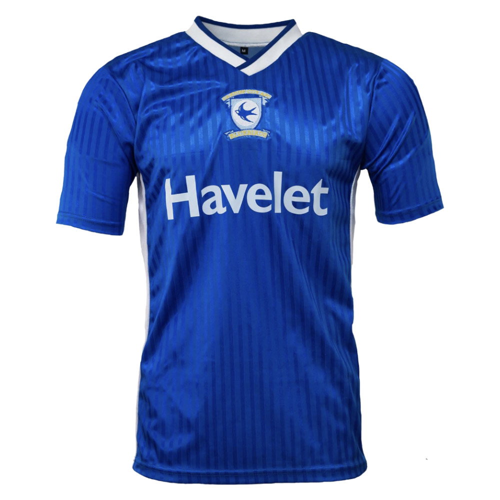 1988 Cardiff City Retro Home Shirt (Your Name)