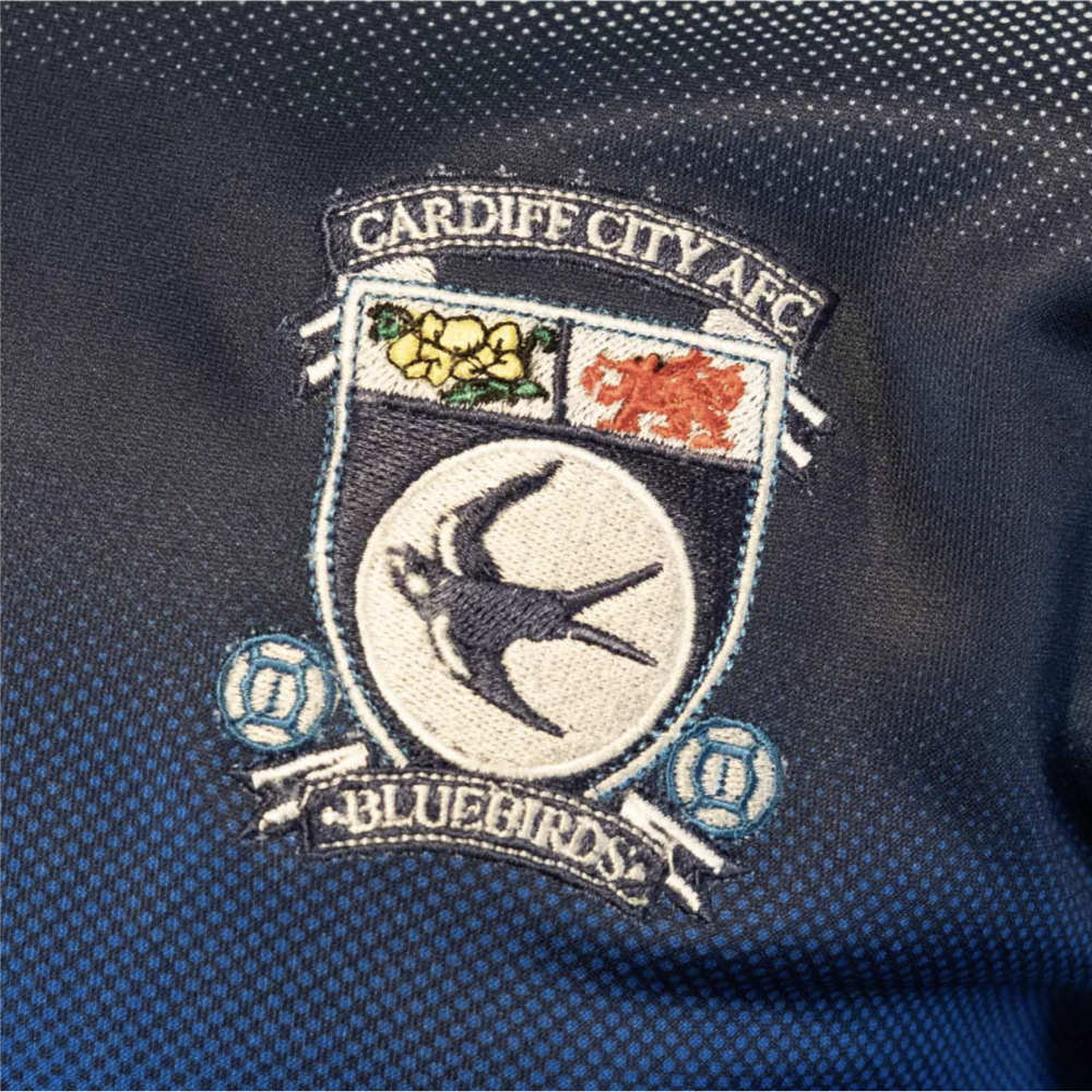 1996-1997 Cardiff City Retro Home Shirt