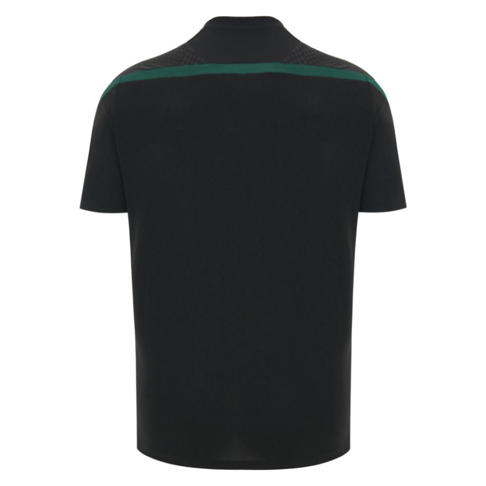 2026-2027 Wales WRU Rugby Player Training Shirt (Black) (Your Name)