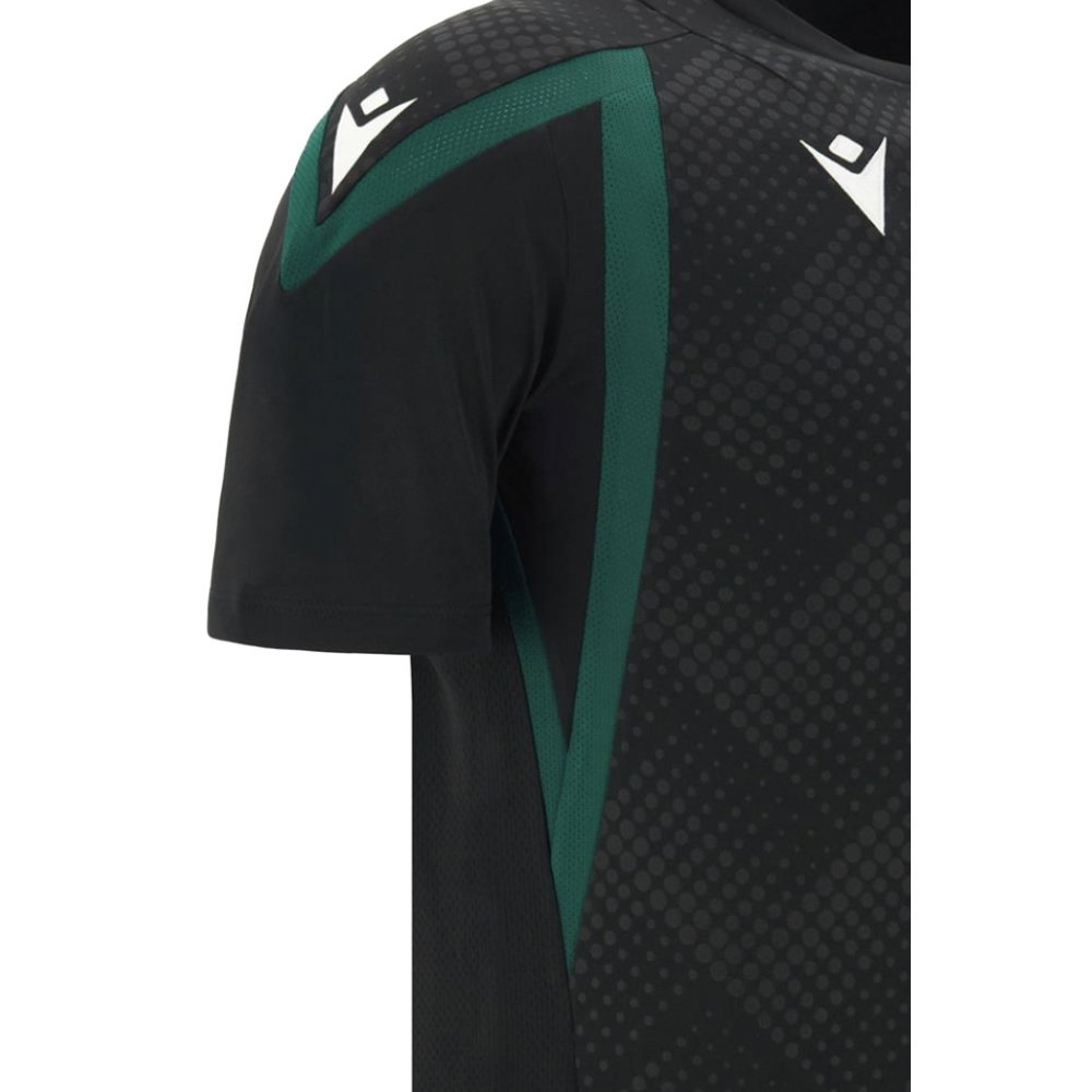 2026-2027 Wales WRU Rugby Player Training Shirt (Black) (Your Name)