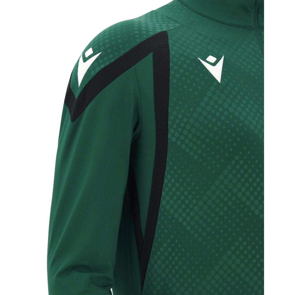 2026-2027 Wales WRU 1/4 Zip Training Top (Green)