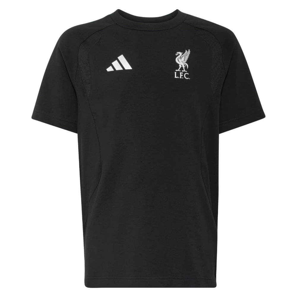 2026-2027 Liverpool Tiro Travel Tee (Black) - Kids (Your Name)