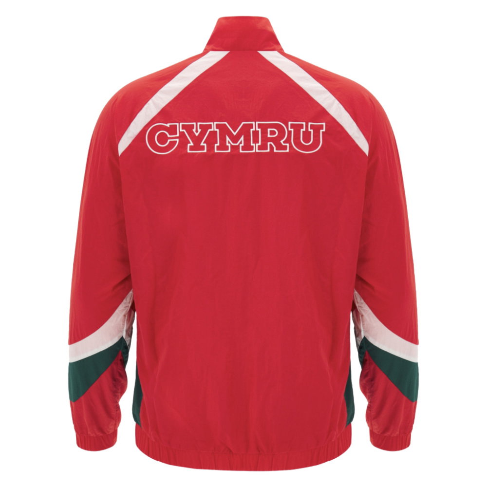 2026-2027 Wales WRU Rugby Anthem Jacket (Red)