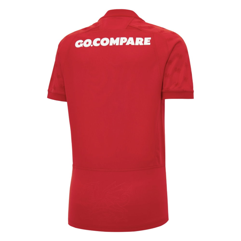 2026-2027 Wales WRU Home Rugby Poly Shirt (Womens)