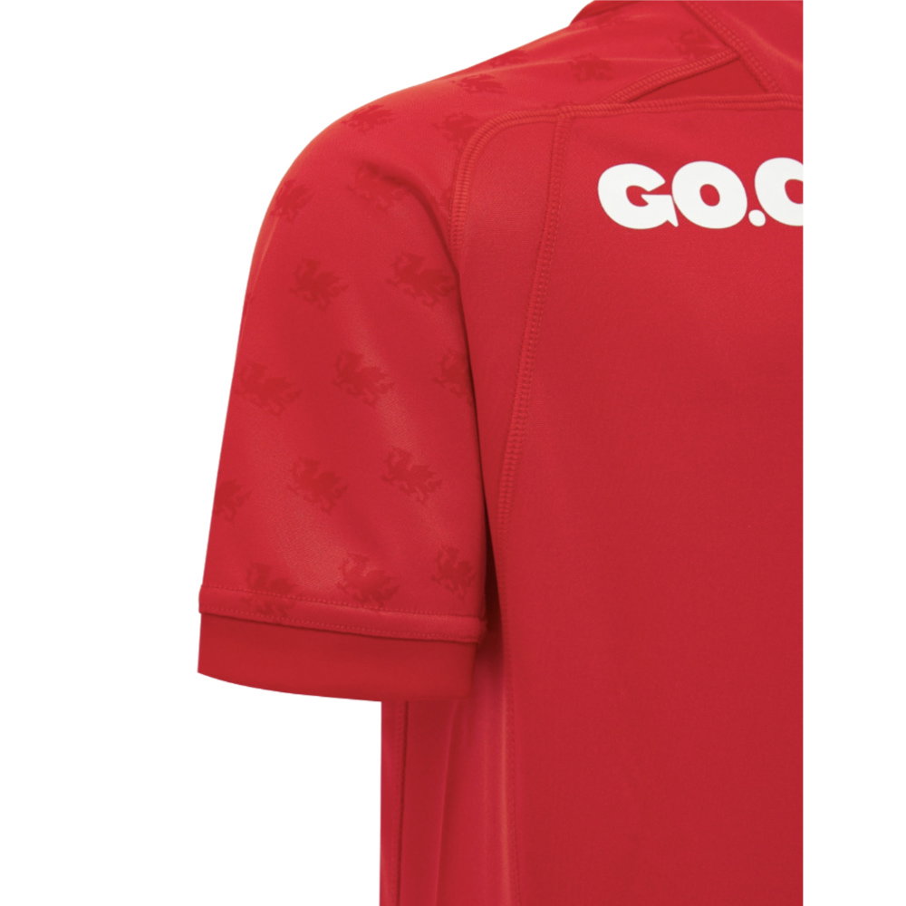 2026-2027 Wales WRU Home Rugby Poly Shirt (Womens)