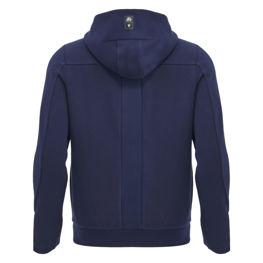 2026-2027 Scotland Rugby Full Zip Travel Hoody (Navy) - Kids