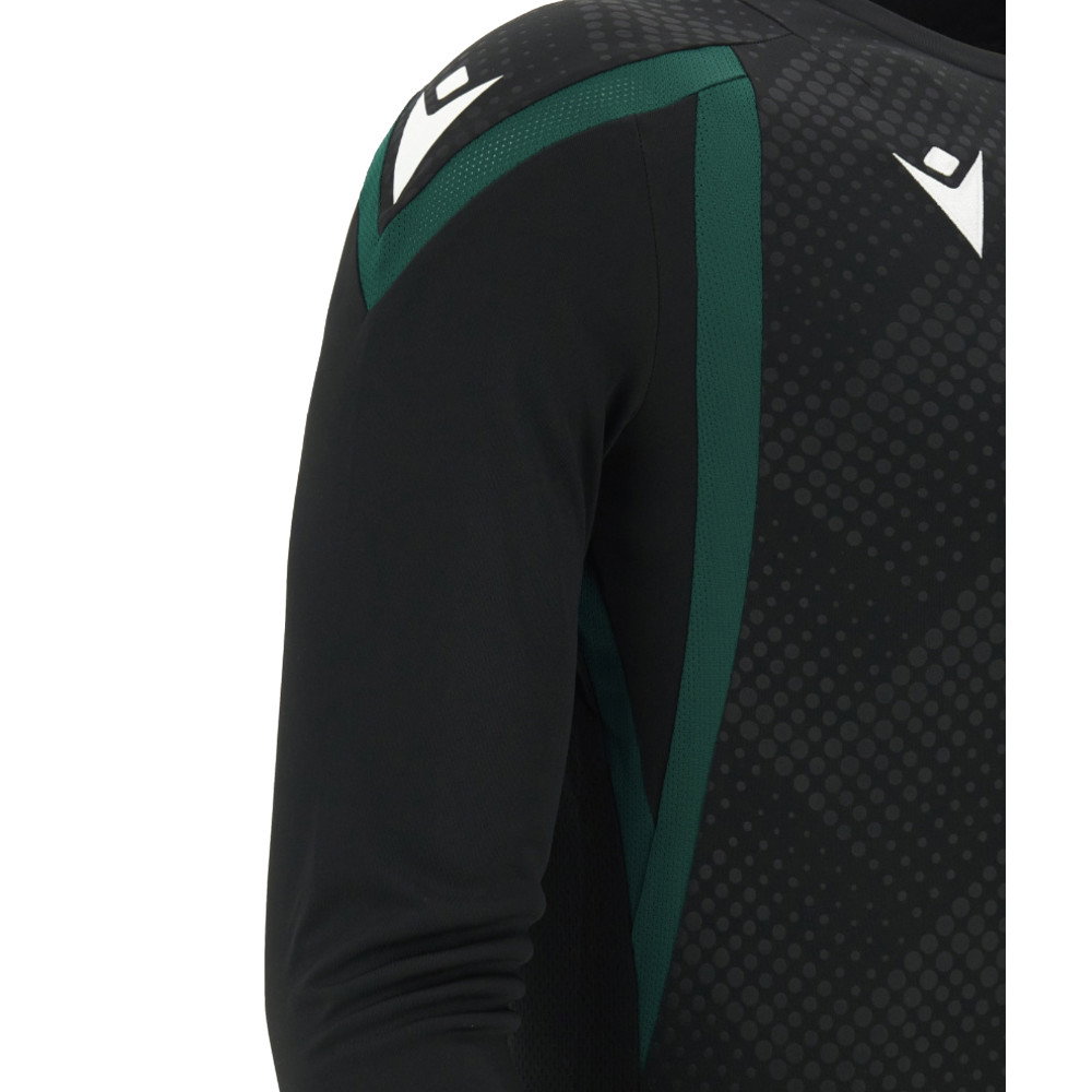 2026-2027 Wales WRU Rugby LS Training Shirt (Black) (Your Name)