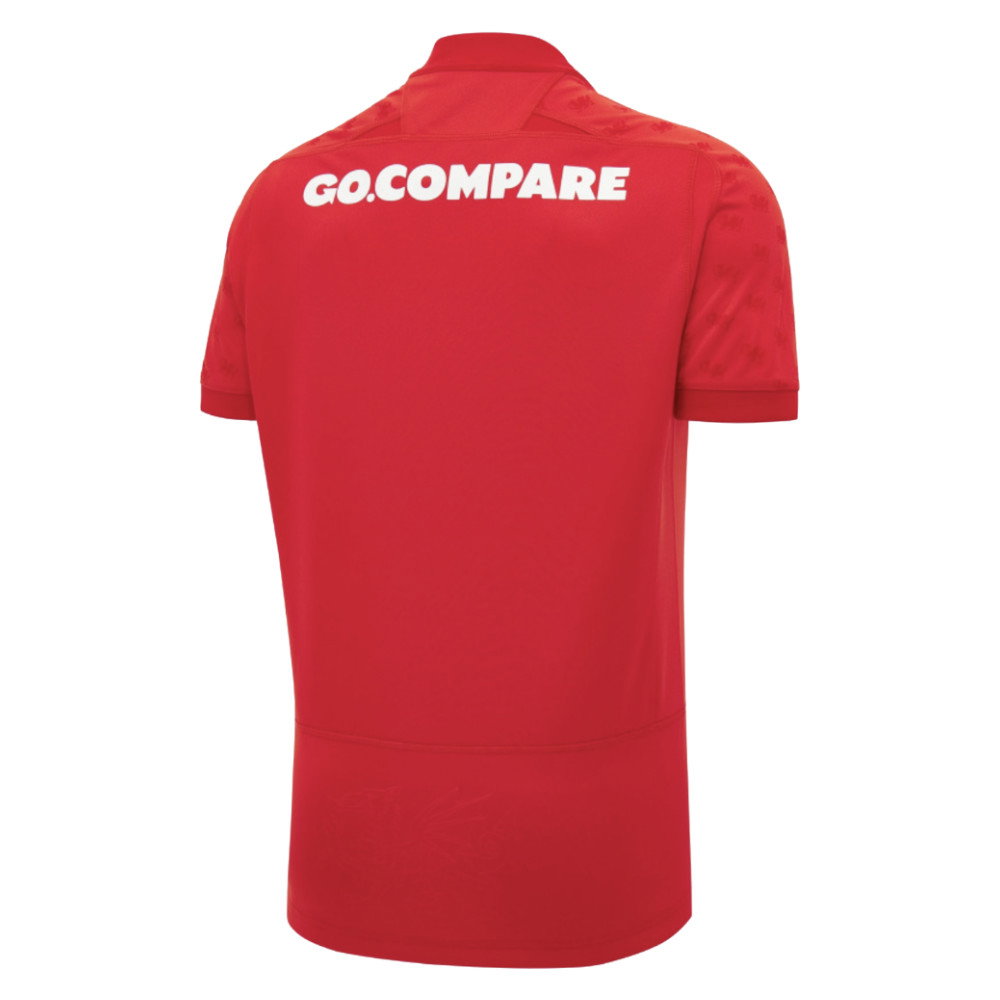 2026-2027 Wales WRU Home Rugby Poly Replica Shirt (Kids)