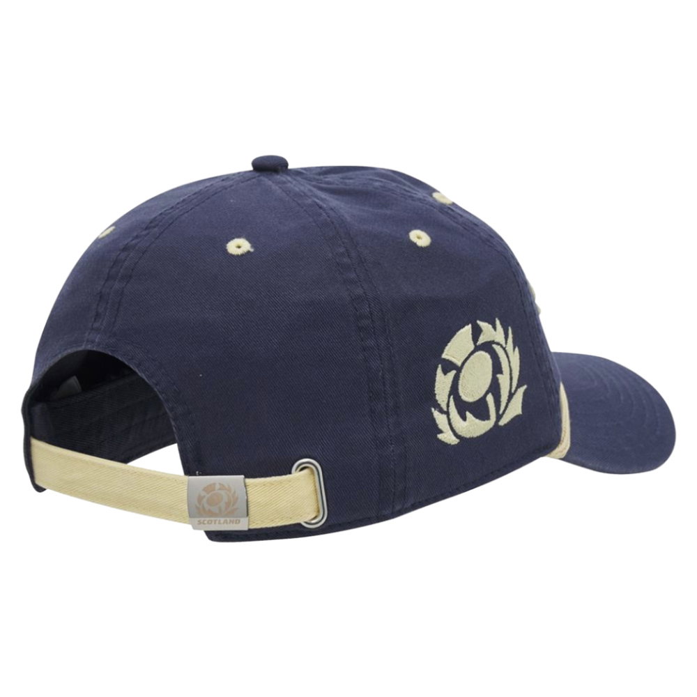 2026-2027 Scotland SRU Dad Baseball Cap (Navy/Sand)