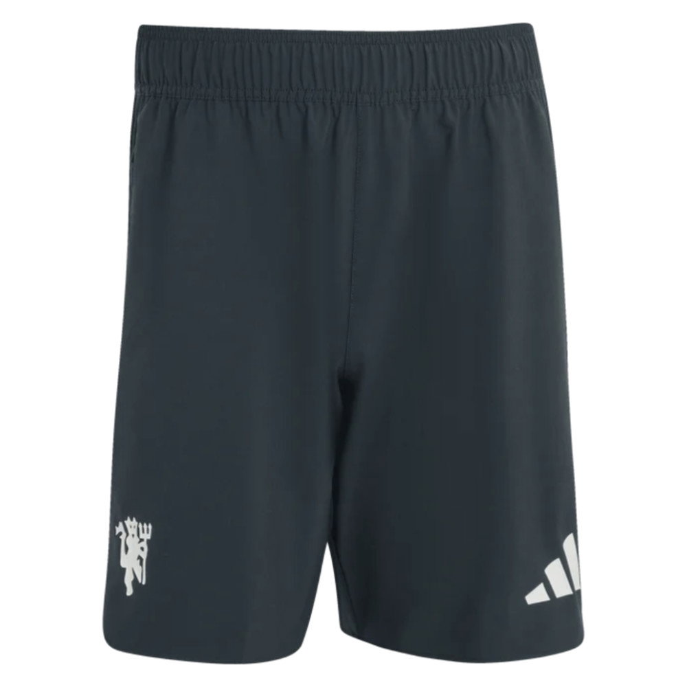 2026-2027 Man Utd Tiro Tech Shorts (Jungle Ink)