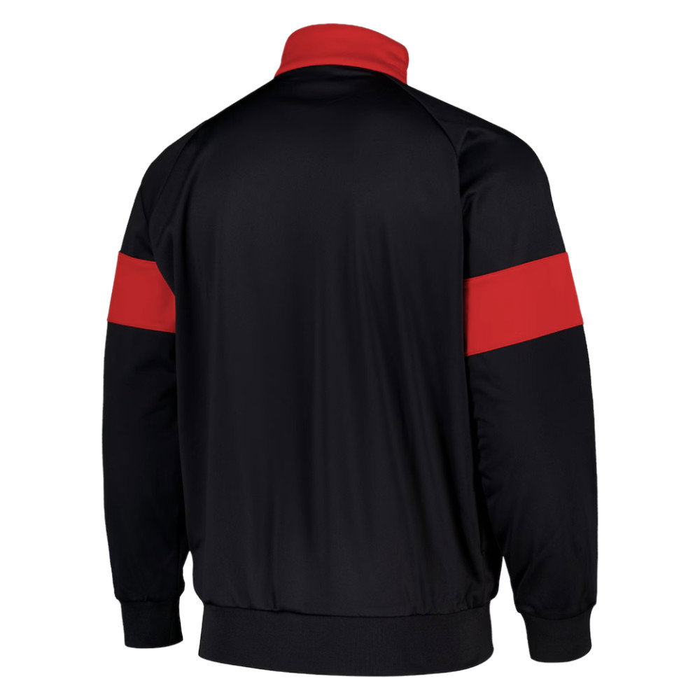 1989-1990 Sunderland Retro Home Track Jacket (Black)