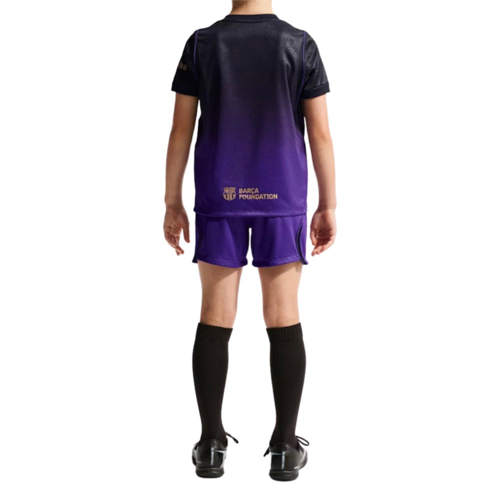 2026-2027 Barcelona Away Little Boys Mini Kit