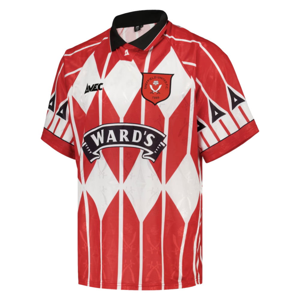 1995-1996 Sheffield United Home Retro Shirt (Walker 10)