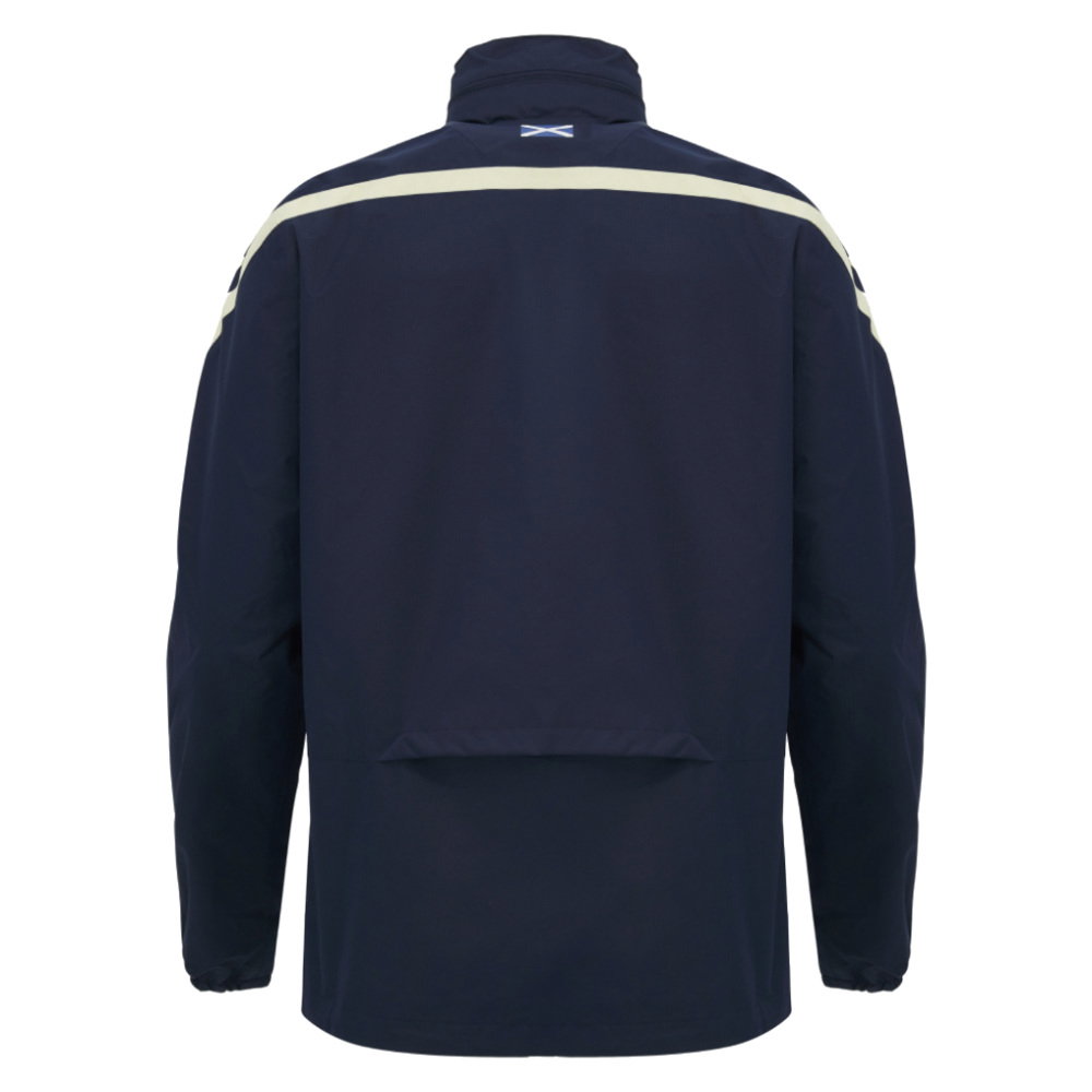 2026-2027 Scotland Rugby Training Rain Jacket (Navy)