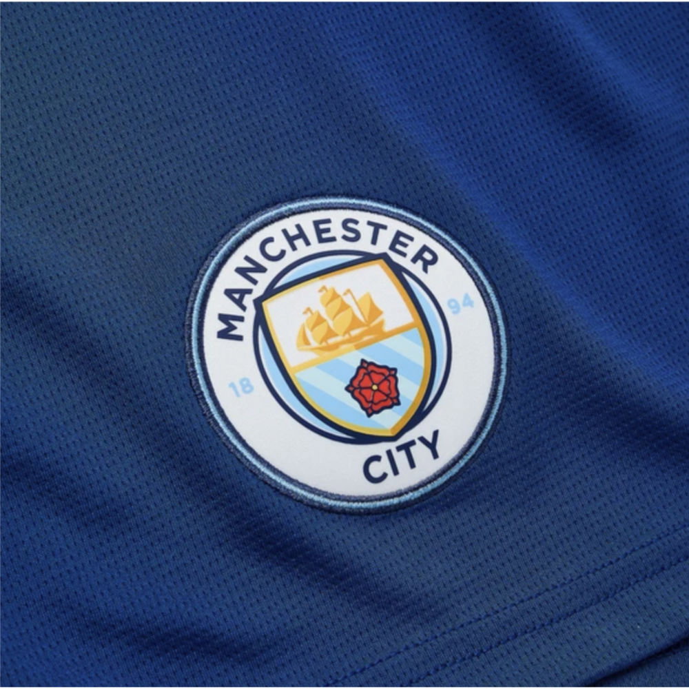 2026-2027 Man City Third Shorts (Blazing Blue)