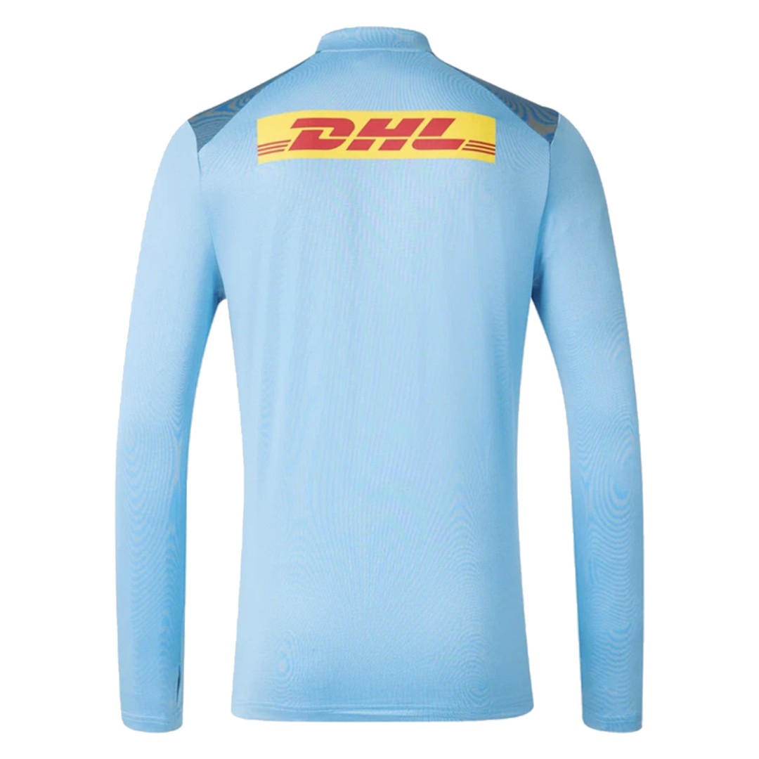 2026-2027 Harlequins Training Quarter Zip Top (Glacier Blue)