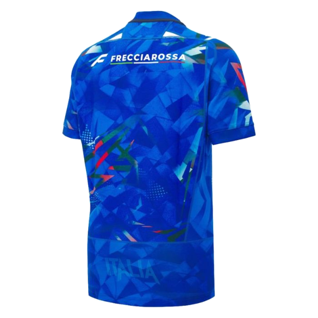 2026-2027 Italy Rugby Authentic Home Slim Fit Body Shirt