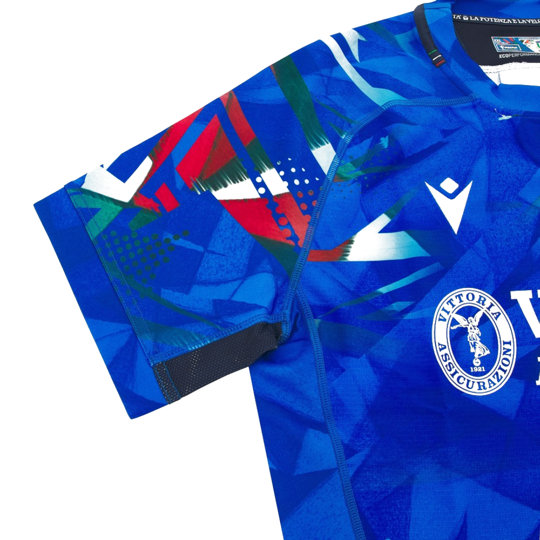 2026-2027 Italy Rugby Authentic Home Slim Fit Body Shirt