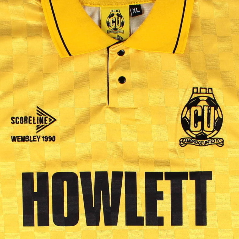 1990 Cambridge United Retro Wembley Shirt