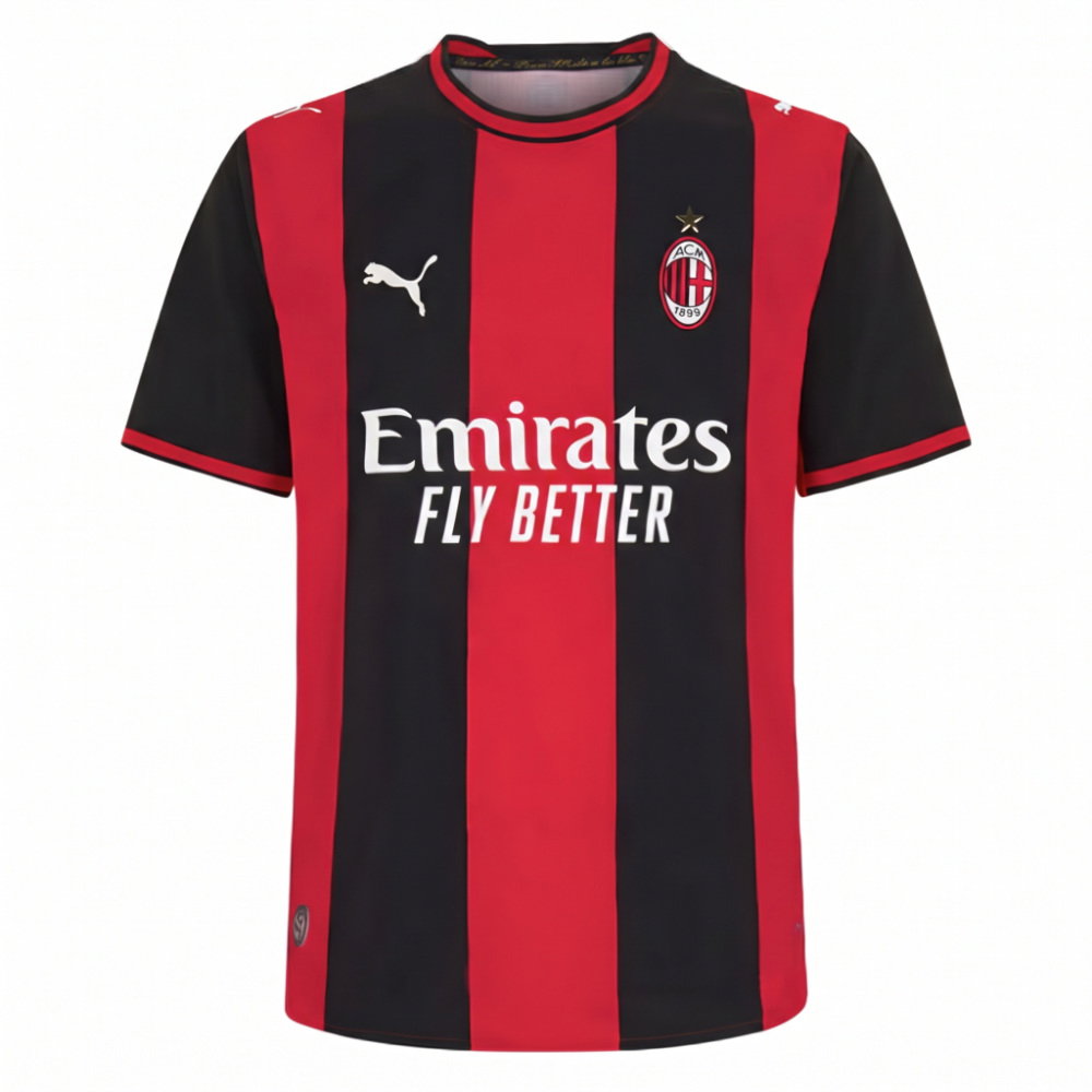 2026-2027 AC Milan Authentic Home Shirt (Gila 34)