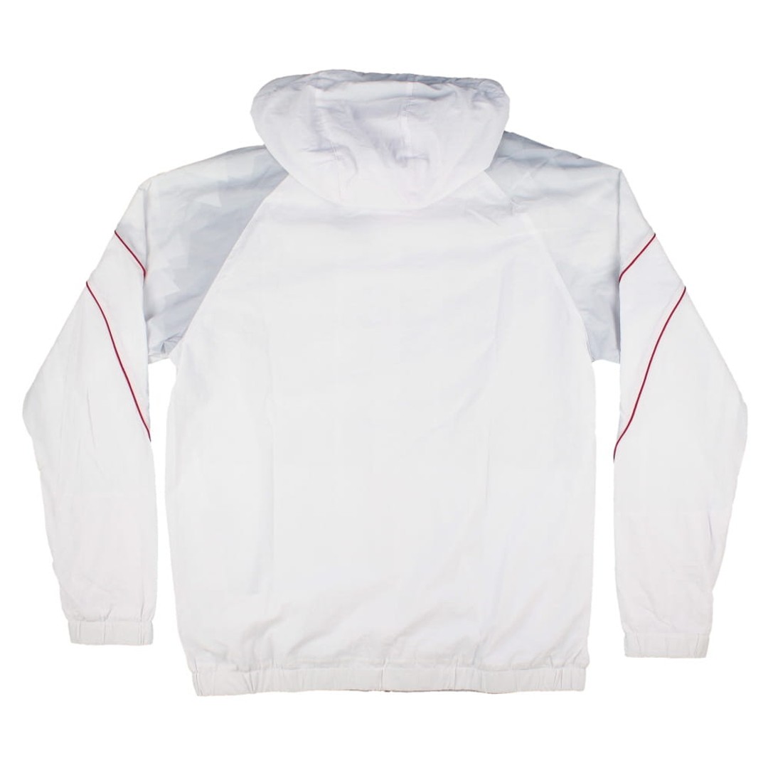 2026-2027 AS Monaco Hooded Anthem Jacket (White)