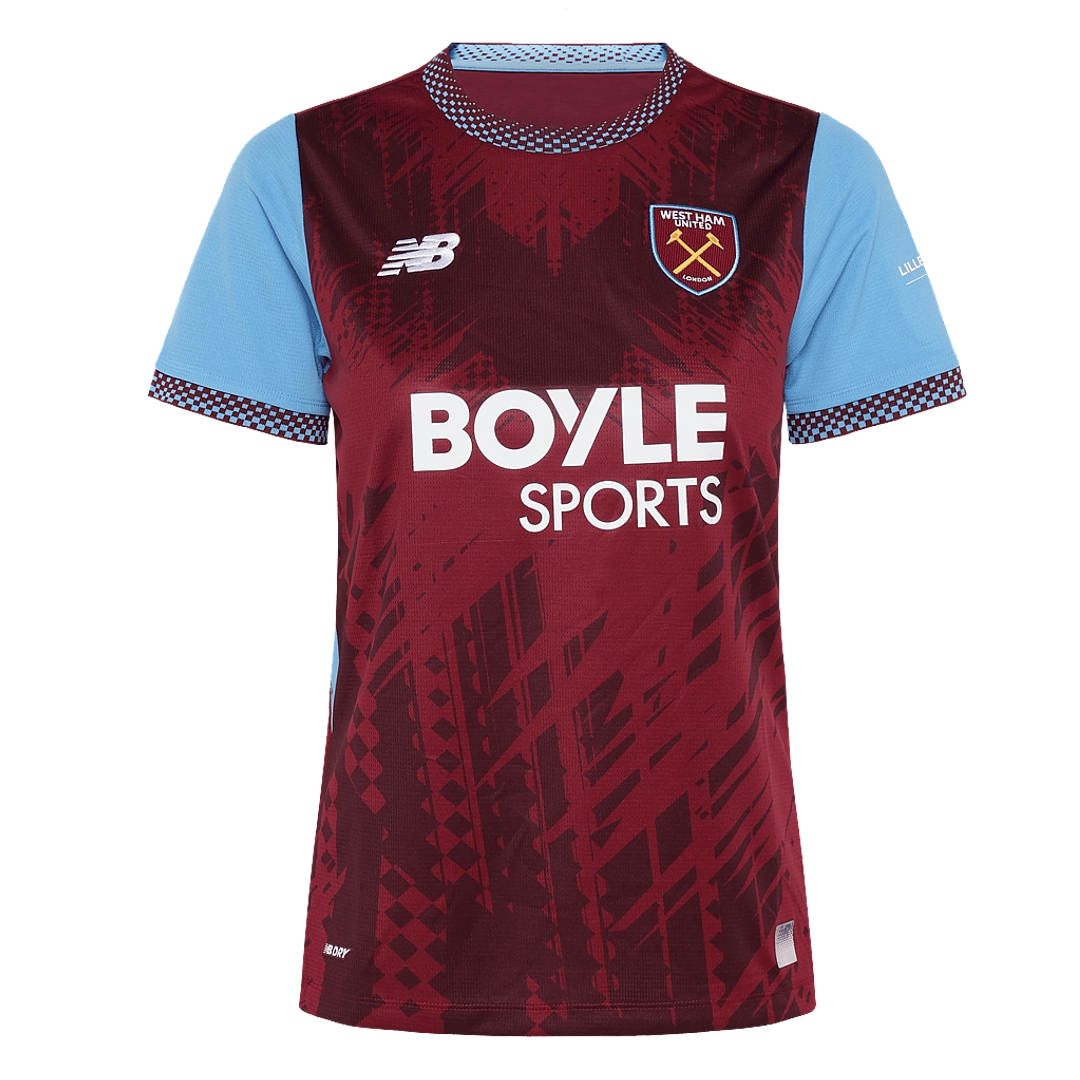 2026-2027 West Ham Home Shirt (Womens) (Your Name)