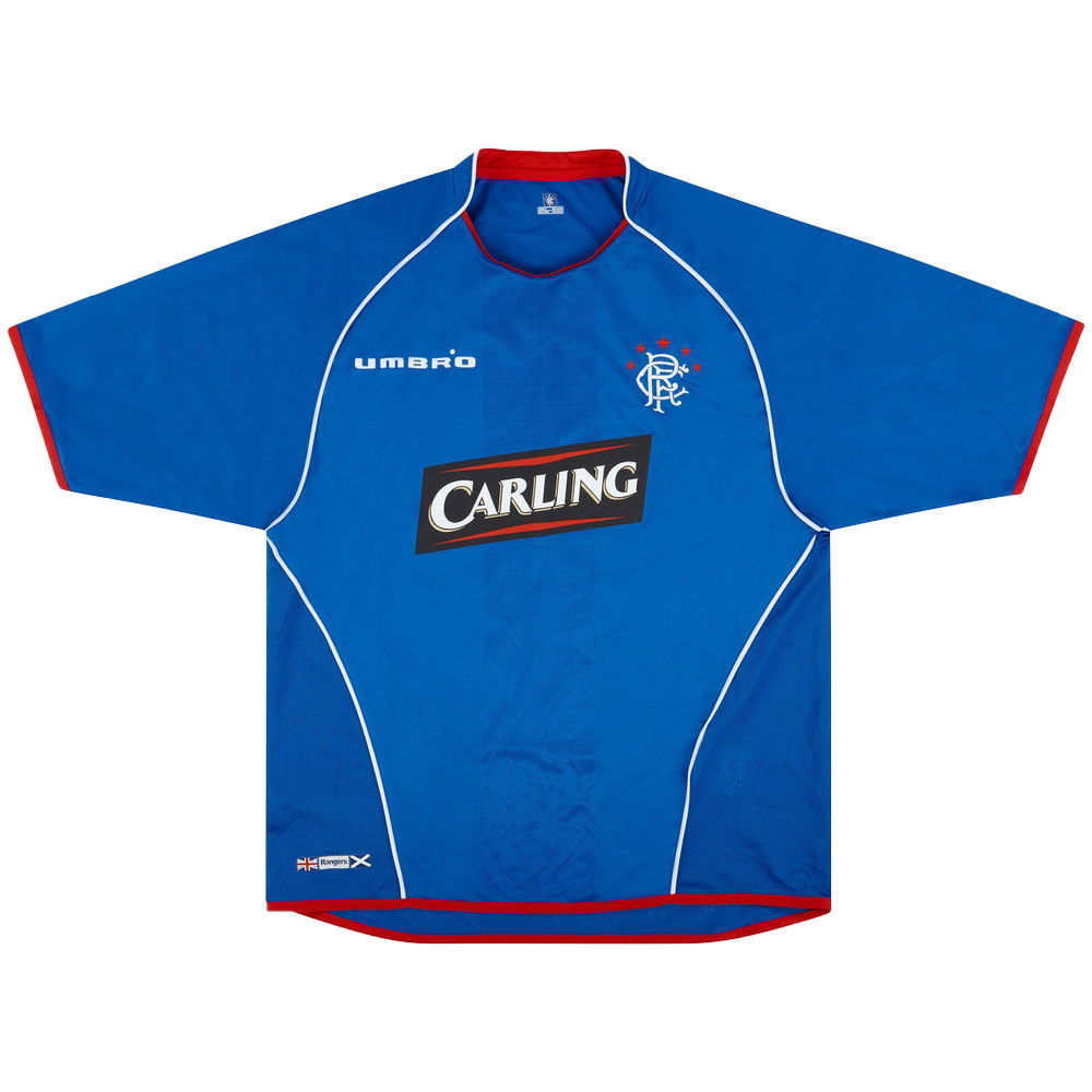 Rangers 2005-06 Home Shirt (Very Good) (AMORUSO 4)