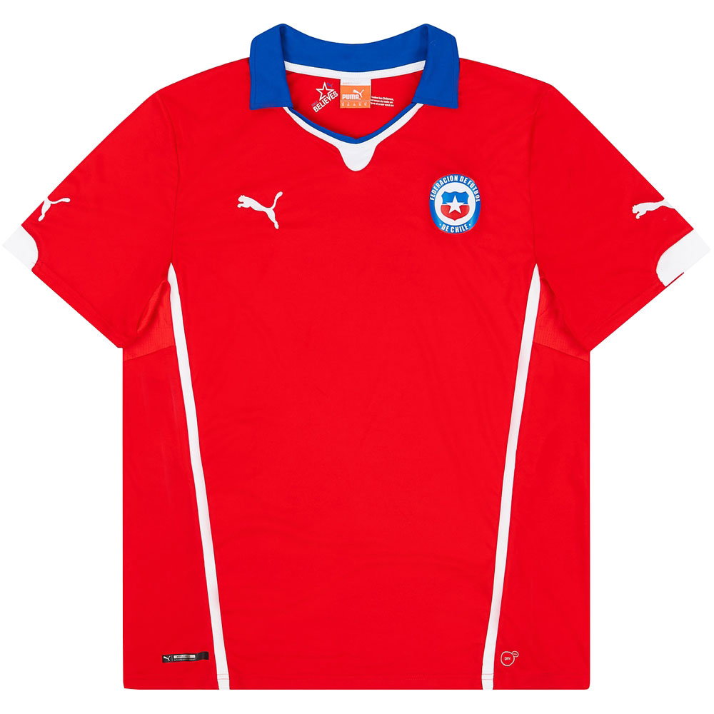 Chile 2014-15 Home Shirt (S) (Excellent) (Isla 4)