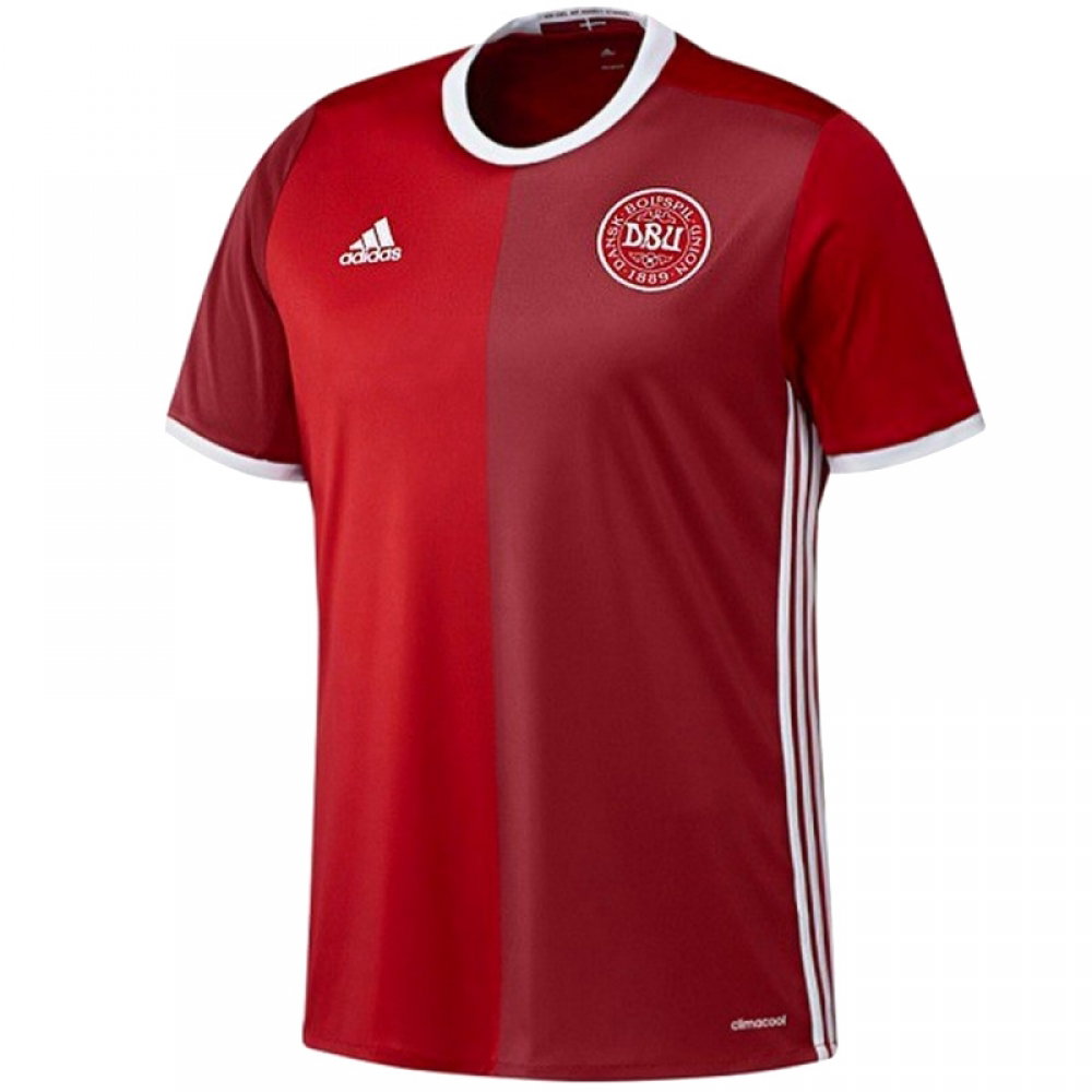 Denmark 2016-17 Home Shirt (S) (Mint) (Tomasson 9)