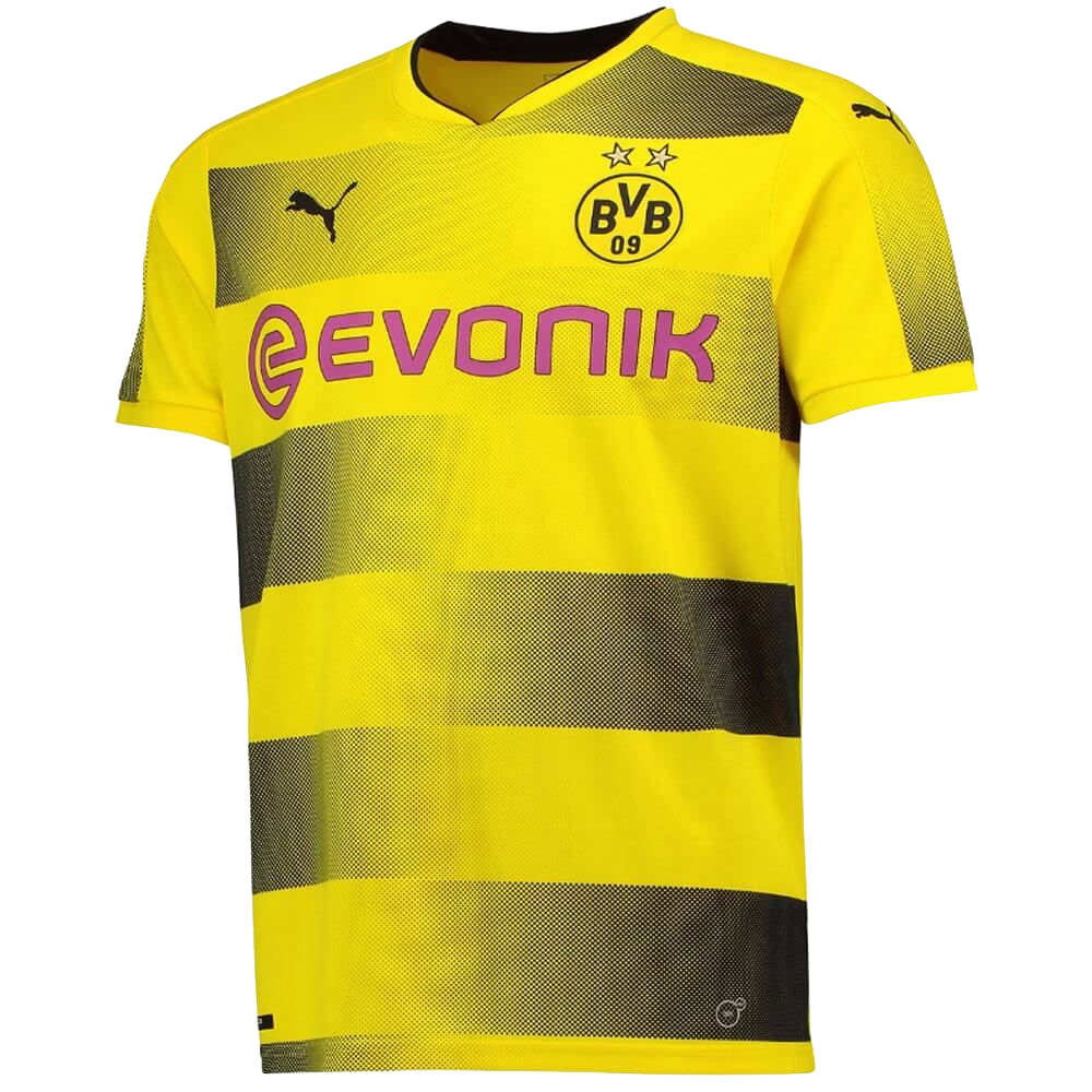 Borussia Dortmund 2017-18 Home Shirt (S) (Very Good) (Dahoud 19)