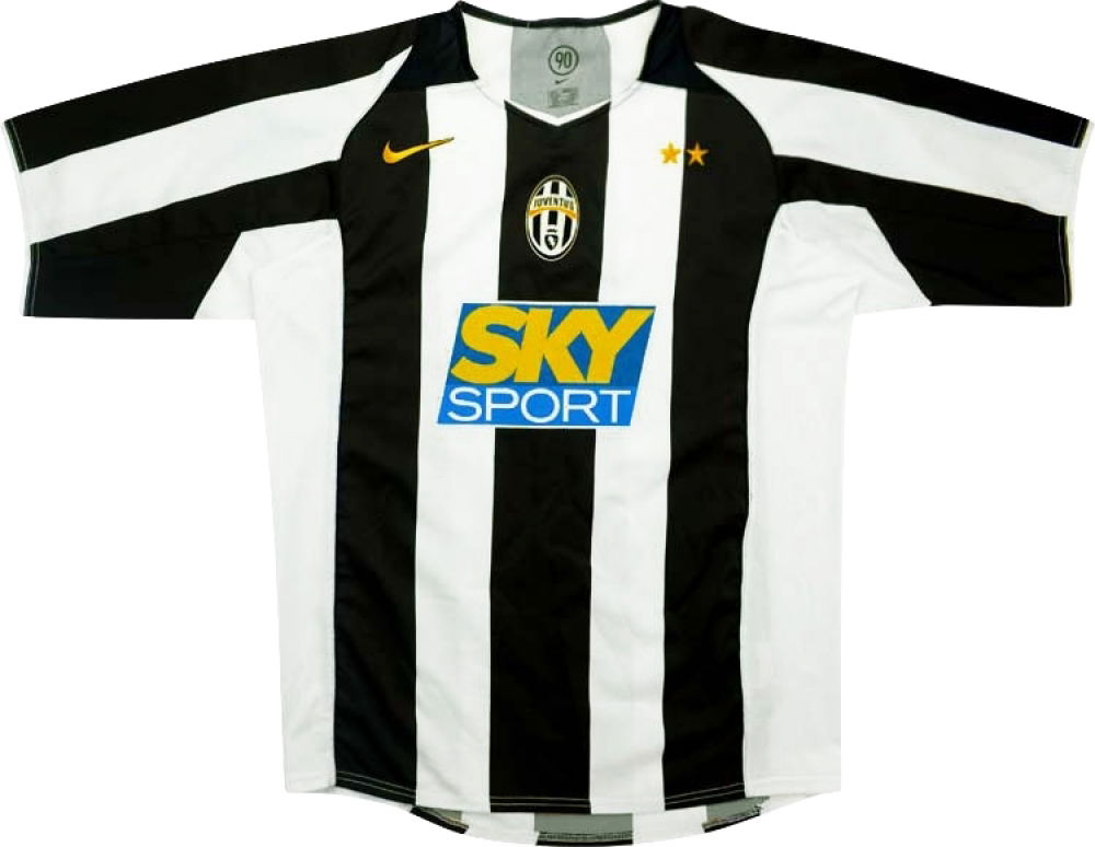 Juventus 2004-05 Home Shirt (XL) (Excellent) (Appiah 18)