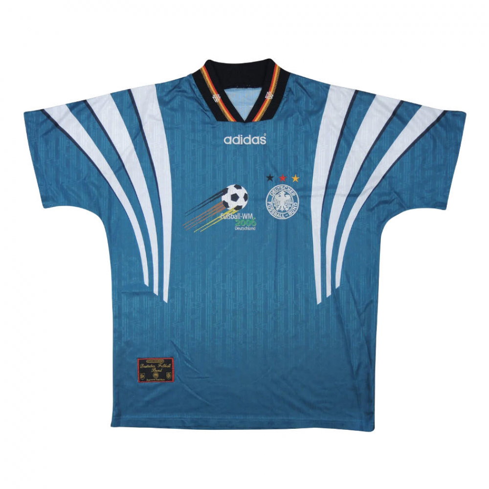 Germany 1996-98 Away Shirt ((Very Good) S) (Kohler 15)