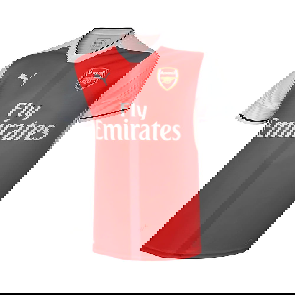 Arsenal 2016-17 Home Shirt (XL) (Excellent) (Vieira 4)