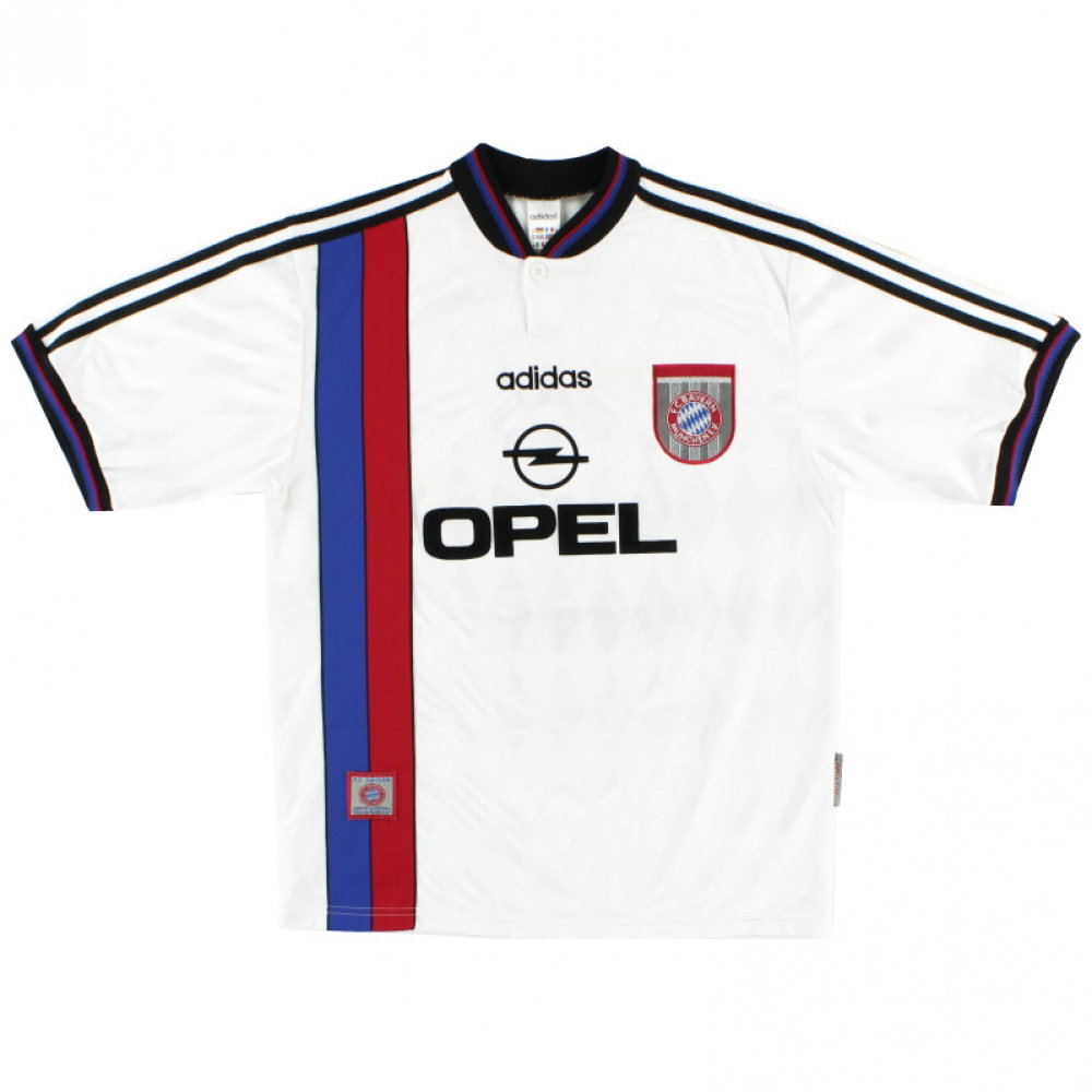 Bayern Munich 1996-98 Away Shirt ((Very Good) S) (Effenberg 11)