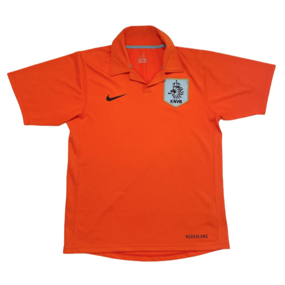 Holland 2006-08 Home Shirt (M) ((Good) M) (Your Name)