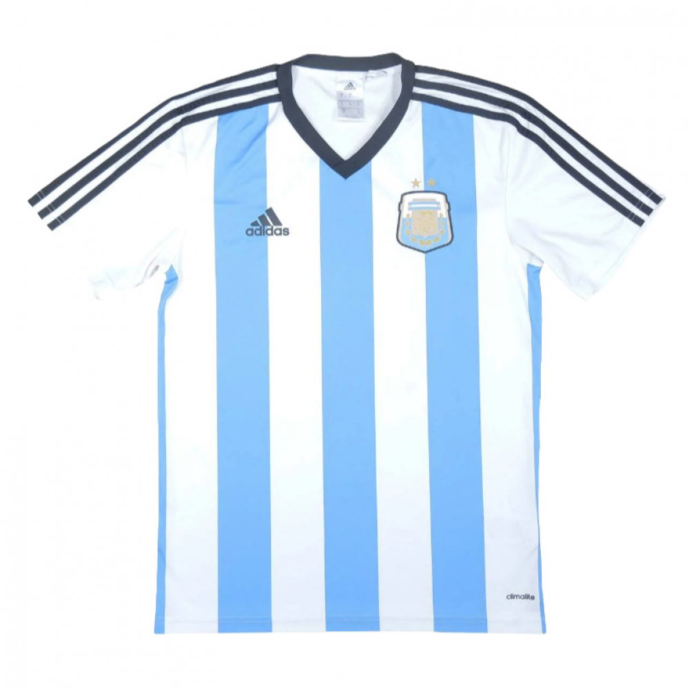 Argentina 2013-15 Basic Home Shirt (Very Good) (Tevez 18)