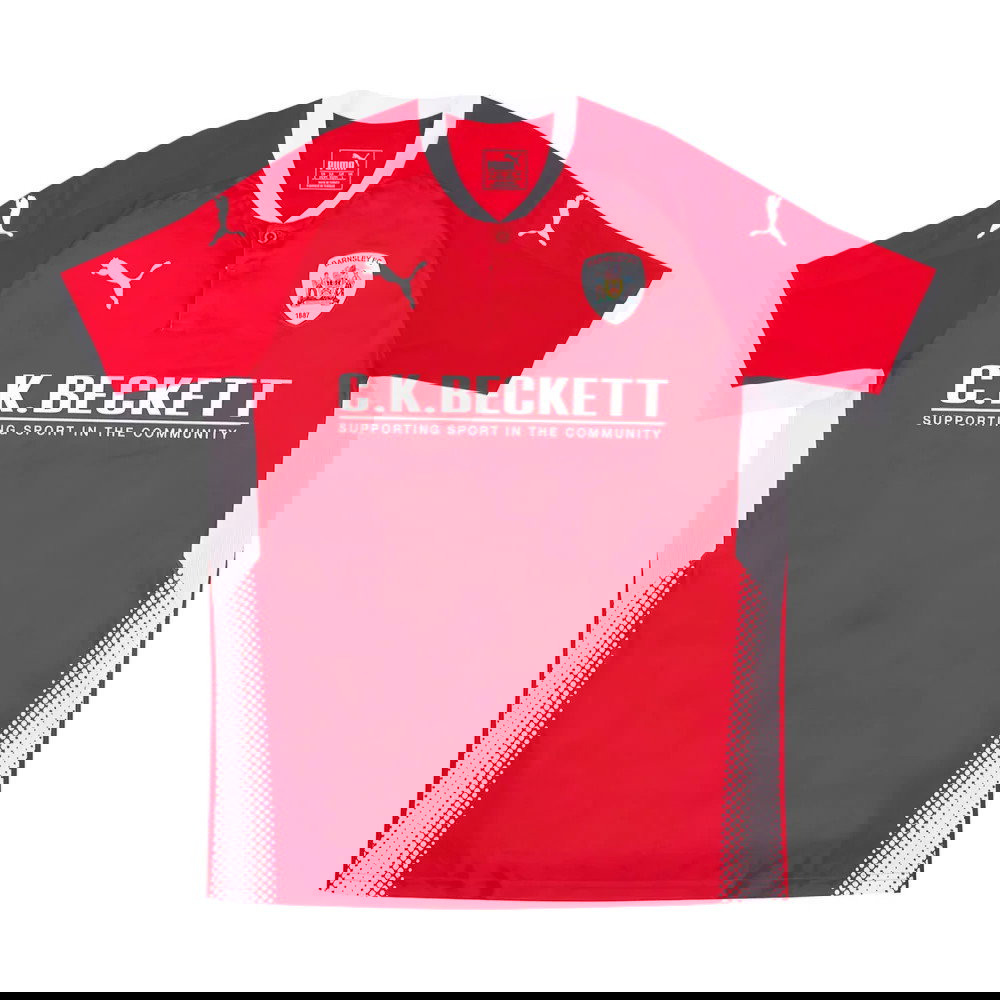 Barnsley 2017-18 Home Shirt (Mint) (MCBURNIE 15)