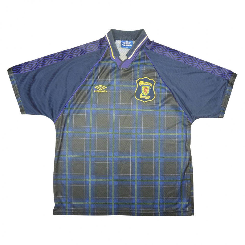 Scotland 1994-96 Home Shirt (Very Good) (Collins 11)