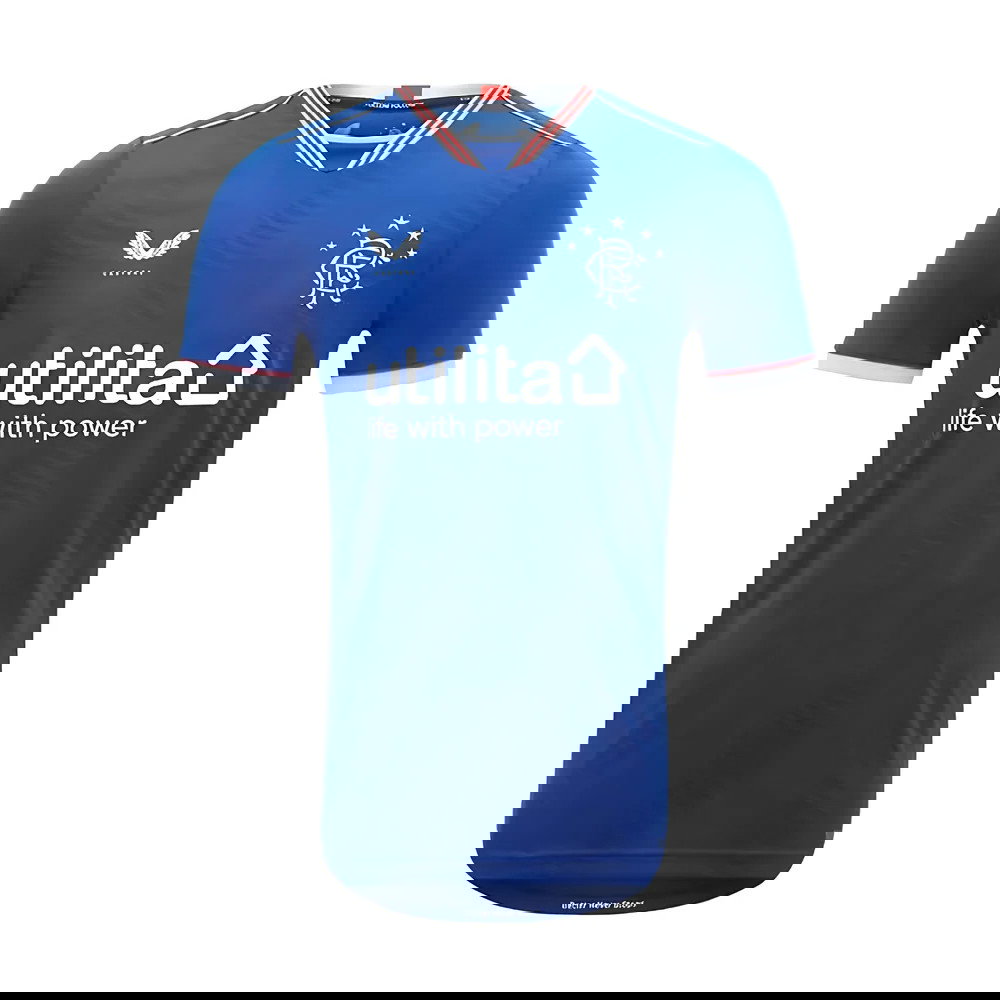 Rangers 2020-21 Home Shirt (S) (JACK 8) (Excellent)