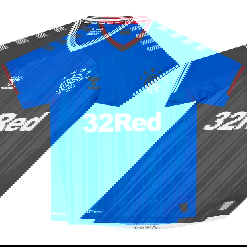 Rangers 2019-20 Home Shirt (3XL) (Very Good) (GATTUSO 18)