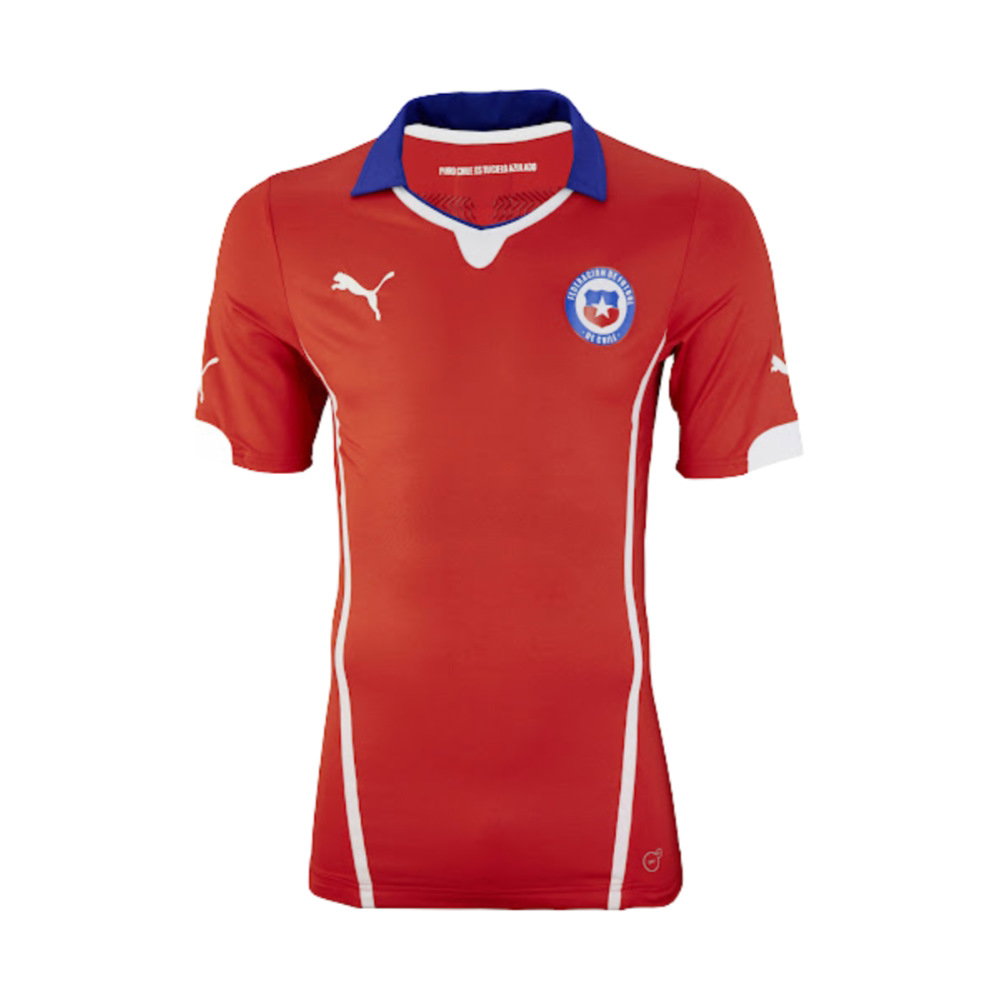 Chile 2014-15 Home Shirt ((Excellent) XL) (Your Name)