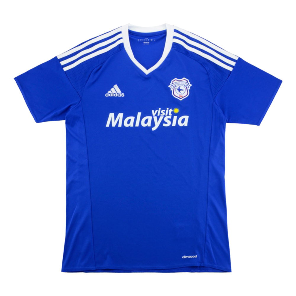 Cardiff 2016-17 Home Shirt (Excellent) (Whittingham 7)