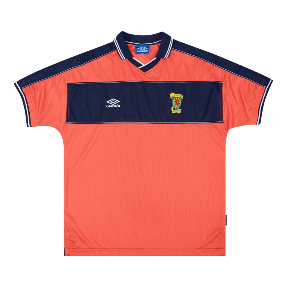 Scotland 1999-00 Away Shirt ((Excellent) XL) (Your Name)