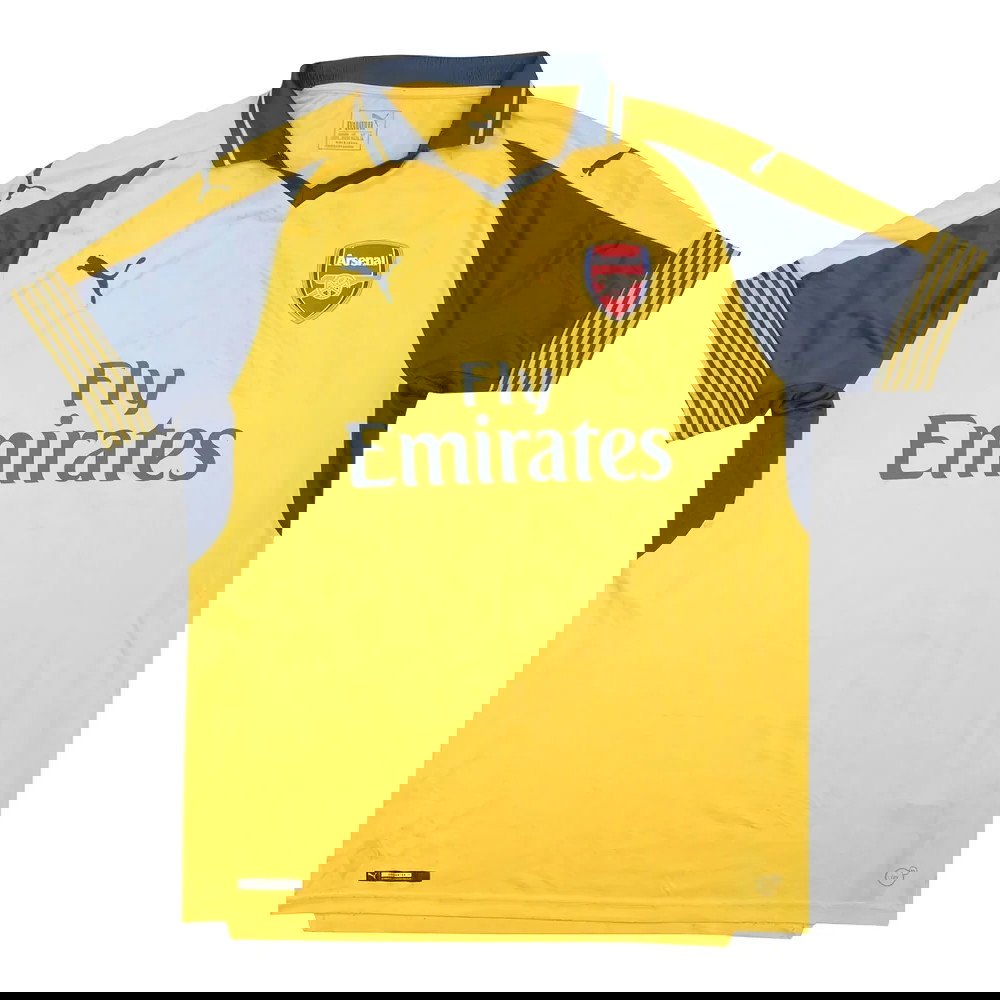 Arsenal 2016-17 Away Shirt (S) (Very Good) (Mertesacker 4)