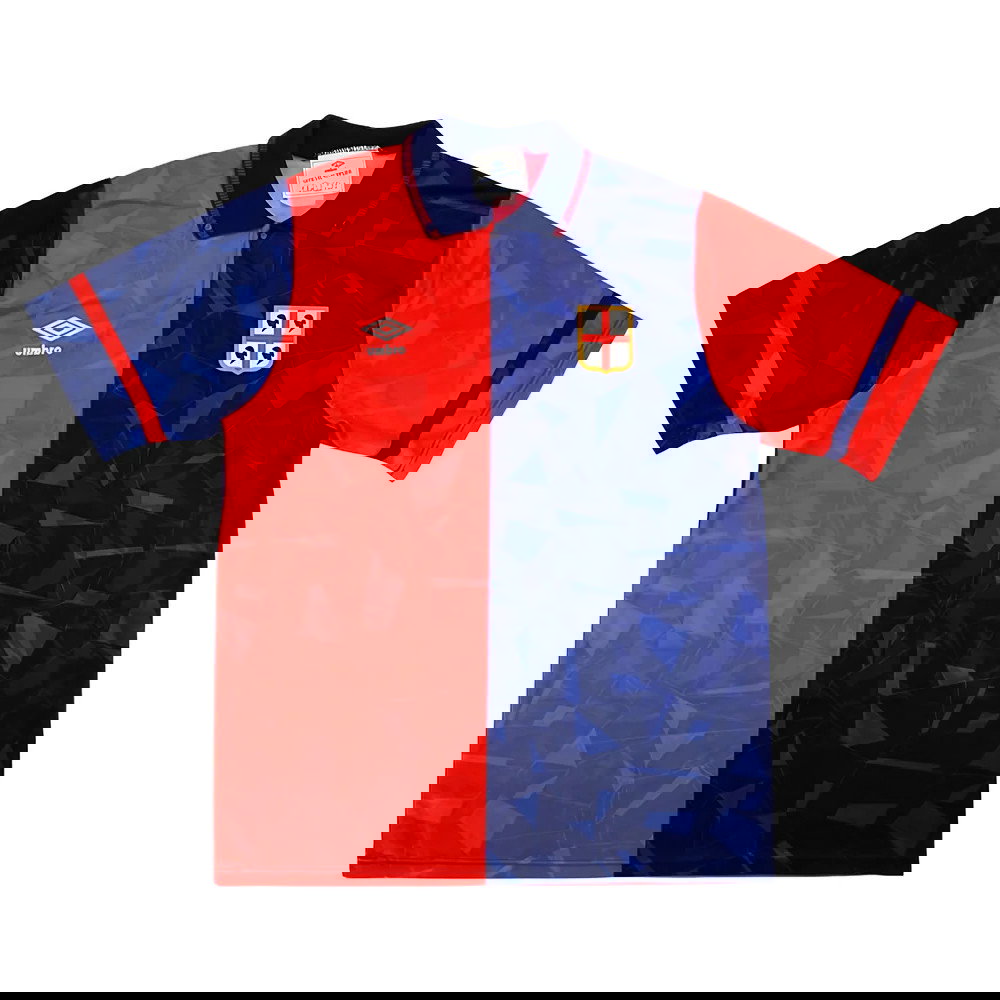 Cagliari 1990-91 Home Shirt ((Very Good) L)