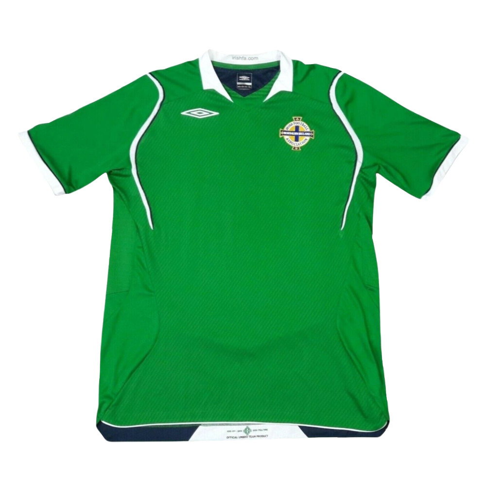 Northern Ireland 2008-09 Home Shirt (Excellent) (Giliespie 7)