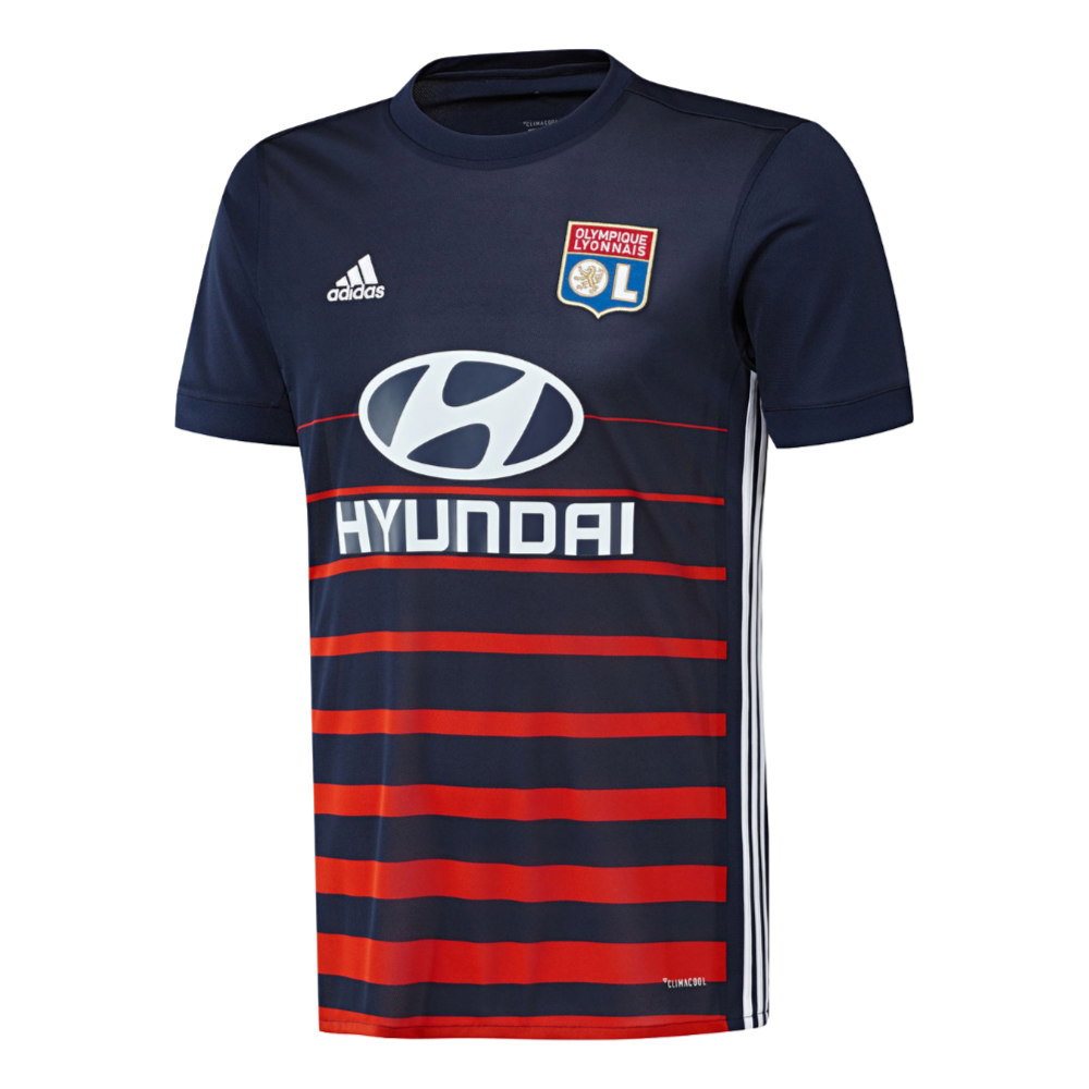 Lyon 2017-18 Away Shirt ((Excellent) L) (Your Name)